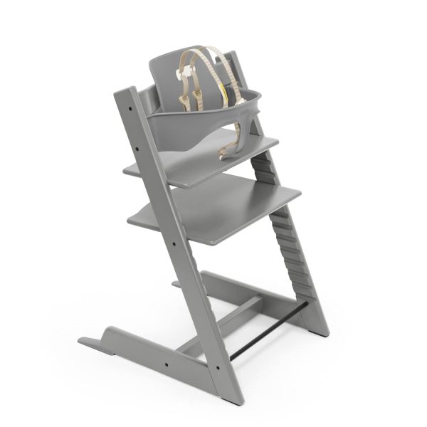 Tripp Trapp High Chair from Stokke, Storm Grey - Adjustable