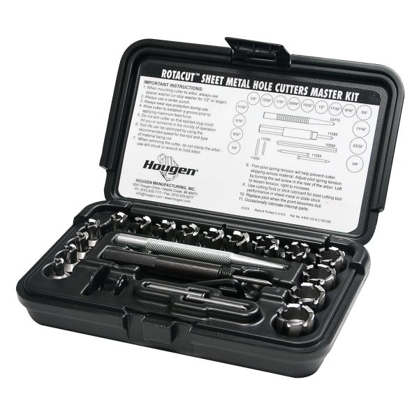Hougen 11085 RotaCut Hole Cutter Master Kit