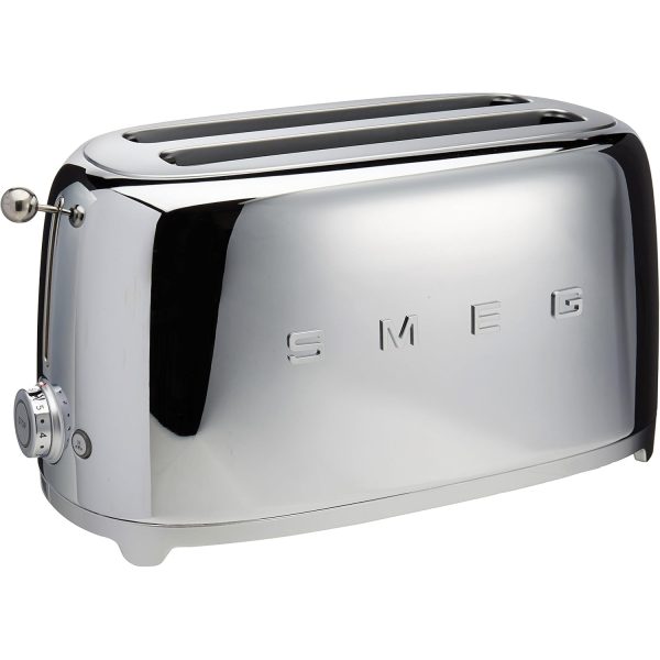 Smeg 4-Slice Toaster-Chrome