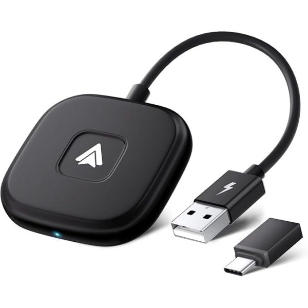 Android Auto Wireless Adapter Plug and Play Car Dongle