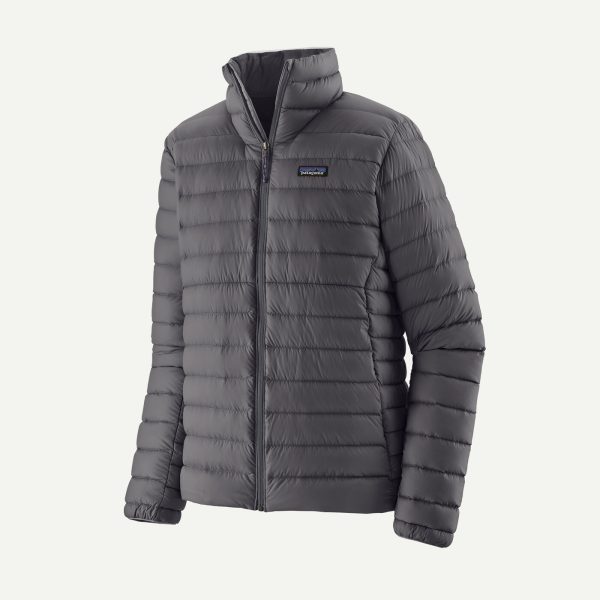 Patagonia Men's Down Sweater Jacket, Forge Grey